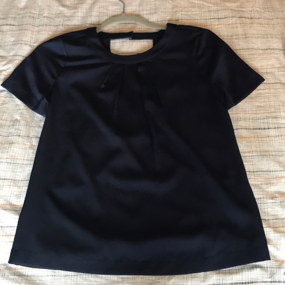 J.Crew blue blouse
